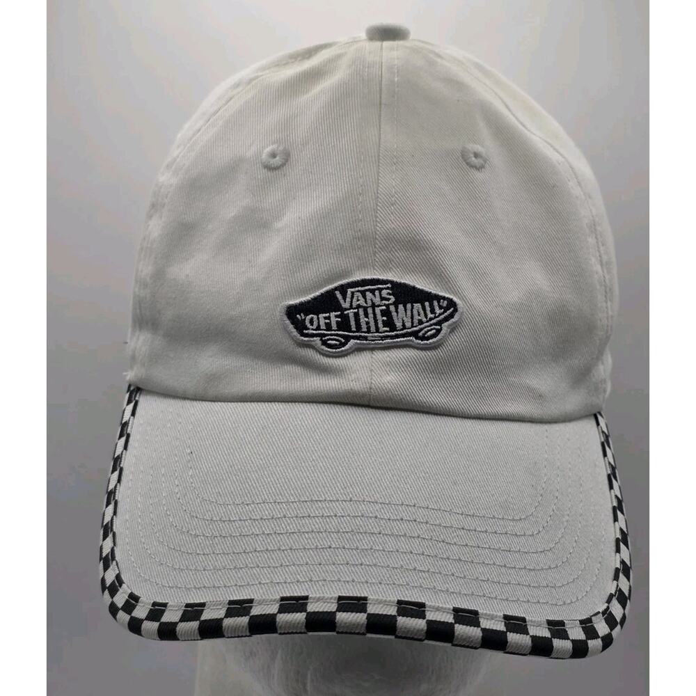 Vans Off‎ the Wall Skate Hat Checkered Visor Cap Strapback Adjustable Skateboard